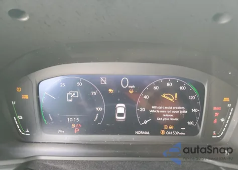 2023 Honda Accord Hybrid Exl from USA, damaged, VIN 1HGCY2F6XPA063352